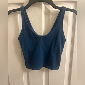 Lululemon Women Size 0 Align Tank Top dark Blue